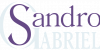 Sandro logo 2023 violet gris